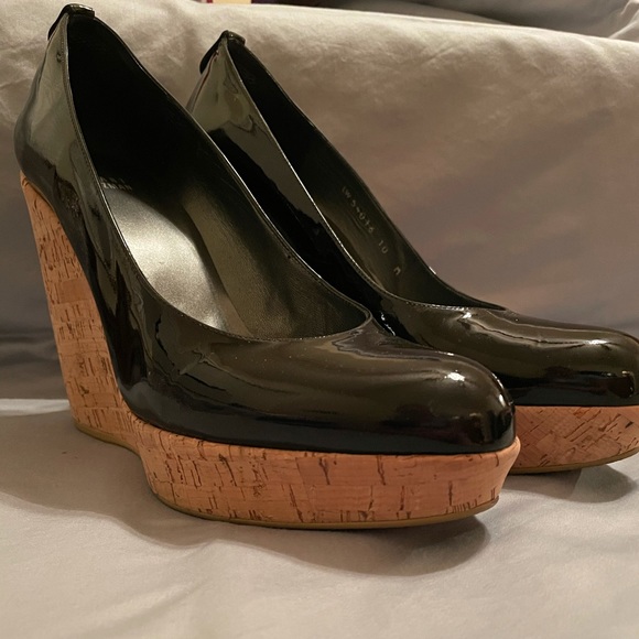 Stuart Weitzman Cork Wedges